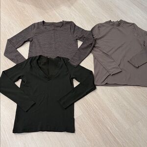 Three Athleta renew tops! EUC